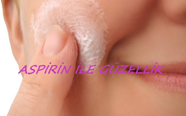 aspirinle güzellik