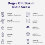 Kore cilt bakım rutini